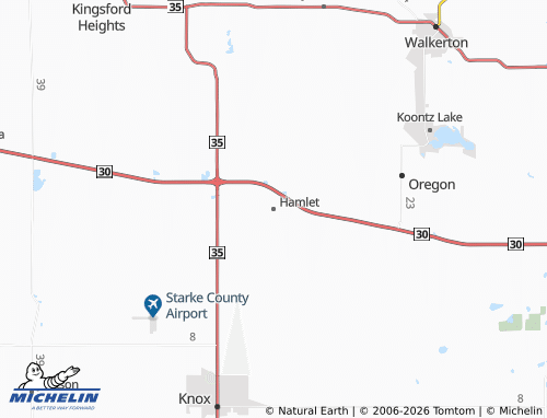 Mappa MICHELIN Hamlet - ViaMichelin