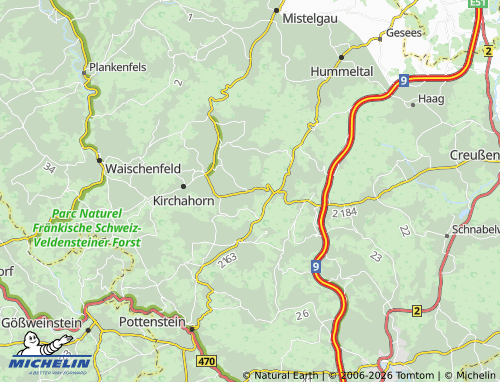 Mapa MICHELIN Poppendorf - ViaMichelin