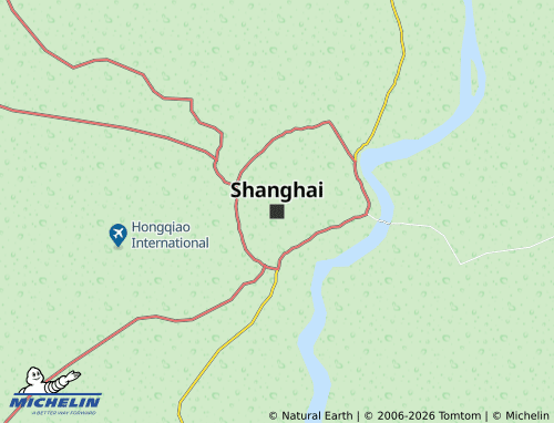 Mapa MICHELIN Xangai - ViaMichelin