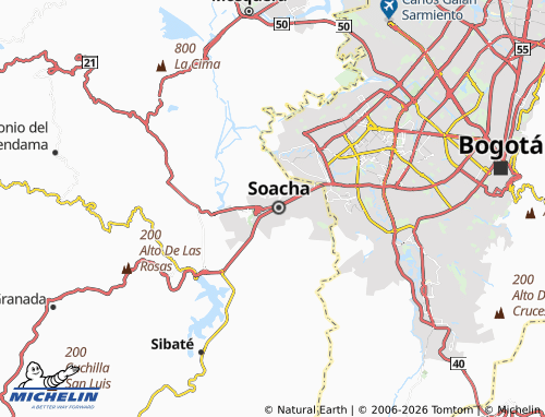 Mappa MICHELIN San Luis - ViaMichelin