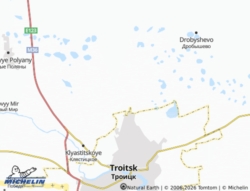MICHELIN-Landkarte Lebedevka - ViaMichelin