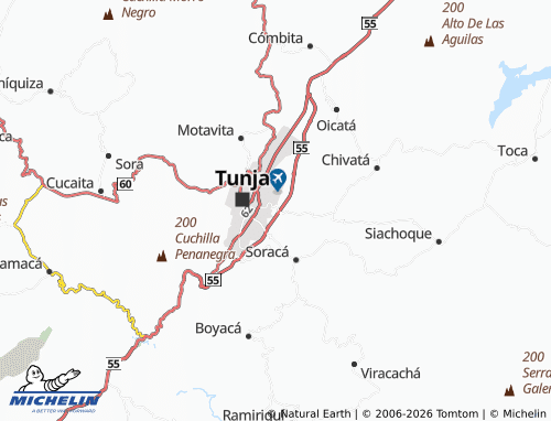 Carte MICHELIN Parados de San Luis - ViaMichelin