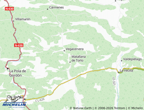 MICHELIN Villalfeide map - ViaMichelin