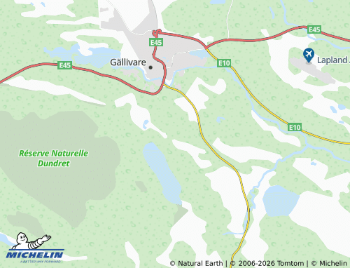 MICHELIN Repisvaara map - ViaMichelin