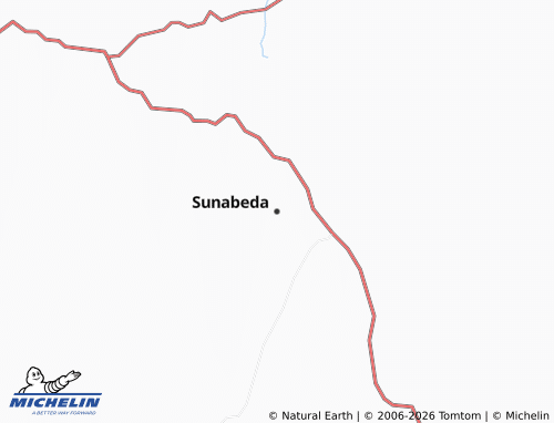 Carte MICHELIN Sunabeda - ViaMichelin