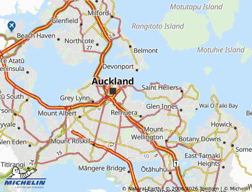 Mapa MICHELIN Parnell - ViaMichelin