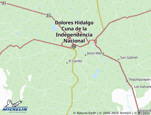 Mappa MICHELIN Santa Cecilia - ViaMichelin