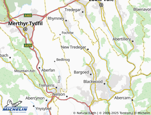 MICHELIN-Landkarte Deri - ViaMichelin