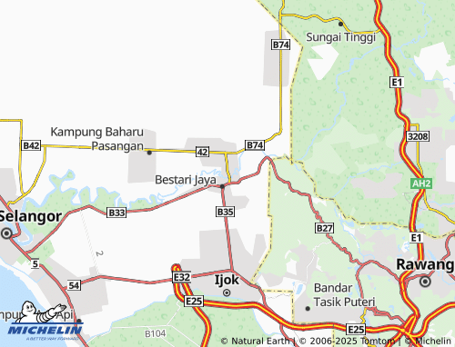 MICHELIN Kampung Hang Tuah map - ViaMichelin