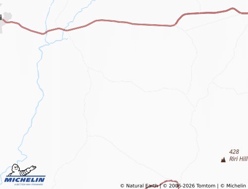 MICHELIN Bakin-Ahini map - ViaMichelin