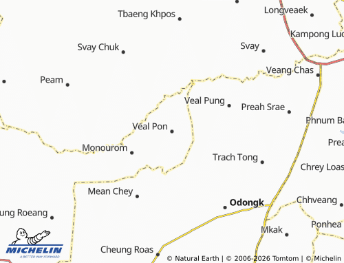 Mapa MICHELIN Veal Pon - ViaMichelin