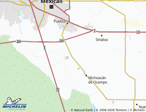 Mapa MICHELIN Cerro Prieto 5 - ViaMichelin