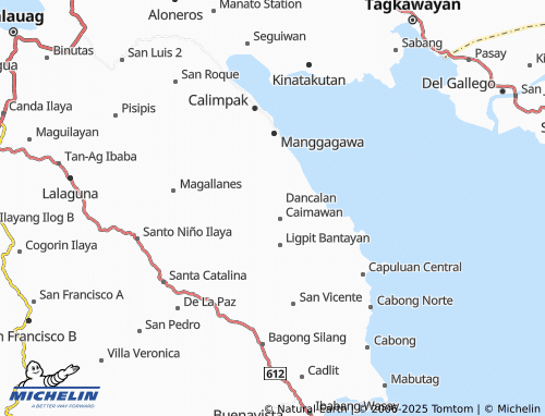 MICHELIN-Landkarte Lubigan - ViaMichelin