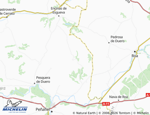 MICHELIN San Llorente map - ViaMichelin