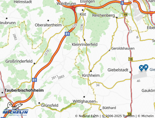 MICHELIN-Landkarte Egenburg - ViaMichelin