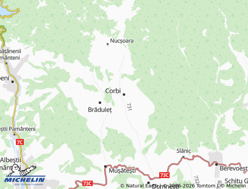 MICHELIN Corbi map - ViaMichelin