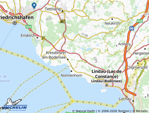 Carte MICHELIN Gattnau - ViaMichelin