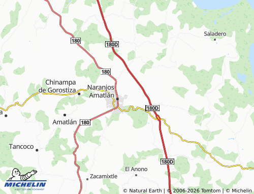 Mapa MICHELIN Felipe Carrillo Puerto - ViaMichelin