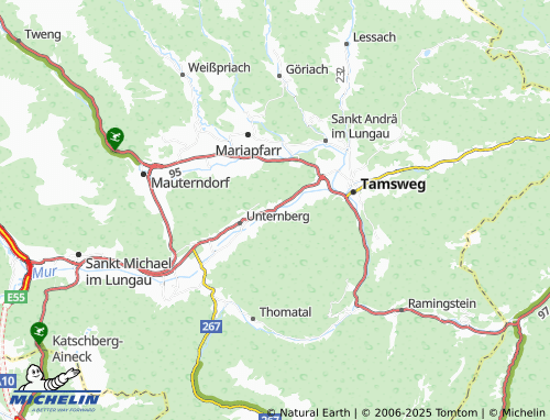 MICHELIN Neggerndorf map - ViaMichelin