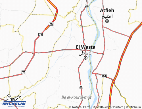 Mappa MICHELIN al-Hawmah - ViaMichelin