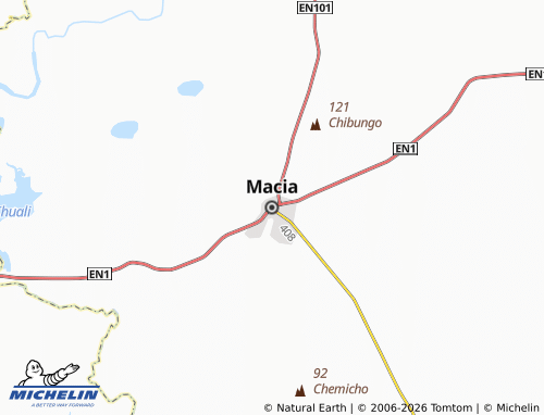 Carte MICHELIN Macia - ViaMichelin
