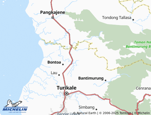 MICHELIN Salenrang map - ViaMichelin