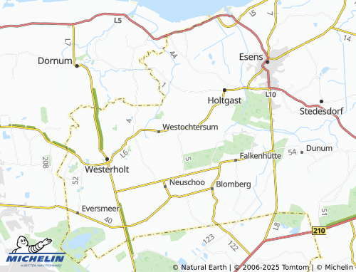 MICHELIN Ochtersum map - ViaMichelin