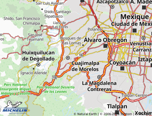 Mapa MICHELIN Paseo de Las Lomas - ViaMichelin
