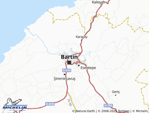 MICHELIN Okulak map - ViaMichelin