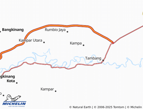 MICHELIN Alam Panjang map - ViaMichelin