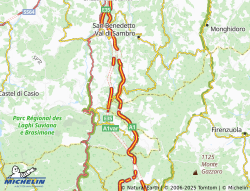 MICHELIN Ginestrella map - ViaMichelin
