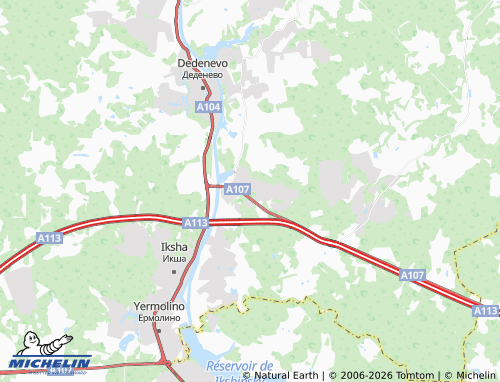 Carte MICHELIN Dubrovki - ViaMichelin