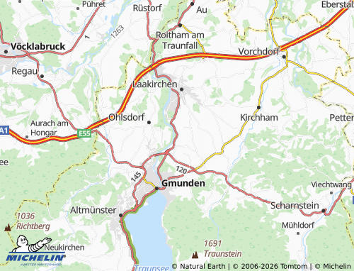 MICHELIN Oberweis map - ViaMichelin