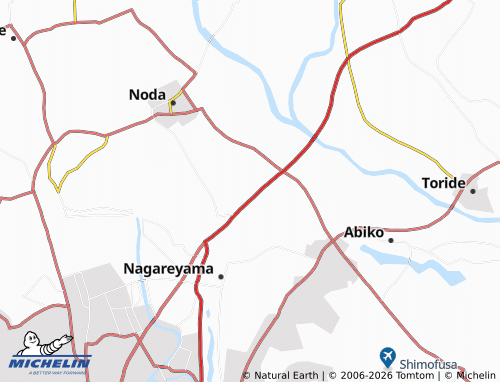 Carte MICHELIN Edogawadai - ViaMichelin