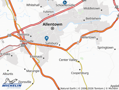 Mappa MICHELIN Salisbury - ViaMichelin