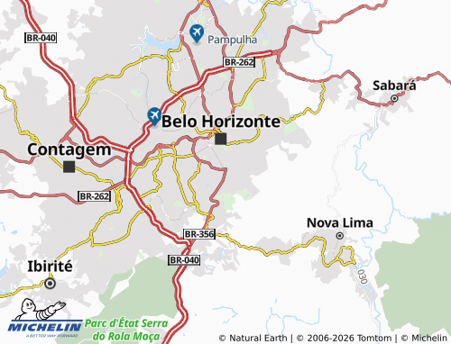 MICHELIN Carmo map - ViaMichelin