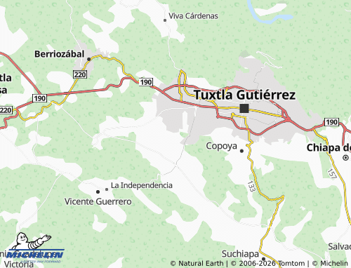 Mappa MICHELIN Ribera Guadalupe - ViaMichelin