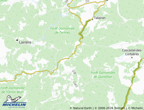 Mappa MICHELIN Félines-Termenès - ViaMichelin