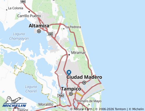 Carte MICHELIN Santo Tomás - ViaMichelin