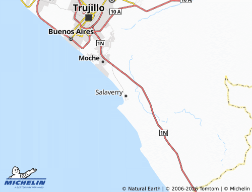 Carte MICHELIN Salaverry - ViaMichelin