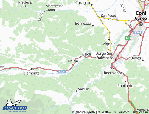 MICHELIN-Landkarte Braida - ViaMichelin