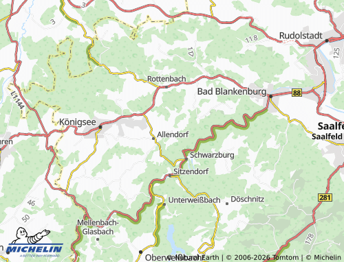 MICHELIN Bechstedt map - ViaMichelin