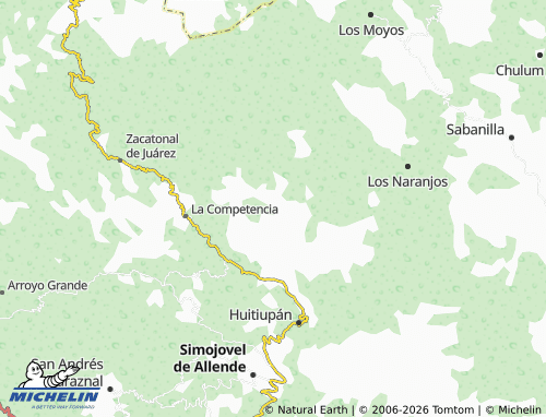 Mappa MICHELIN José María Morelos - ViaMichelin
