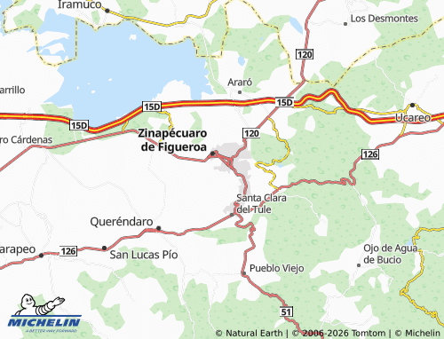 Mapa MICHELIN Lázaro Cárdenas - ViaMichelin