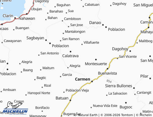 MICHELIN Matin-ao map - ViaMichelin
