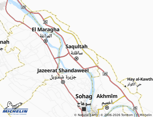 Mapa MICHELIN Saqultah - ViaMichelin