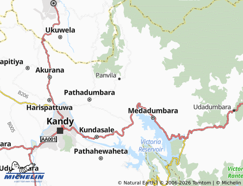 Mappa MICHELIN Kandekumbura2 - ViaMichelin