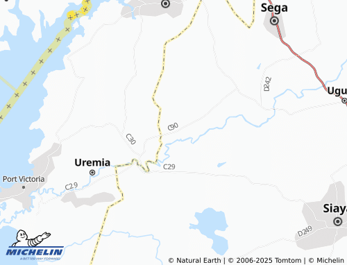 MICHELIN Sifuyo map - ViaMichelin