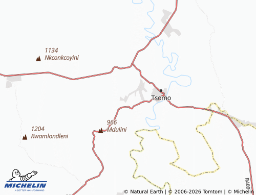 MICHELIN-Landkarte Mazizini B - ViaMichelin