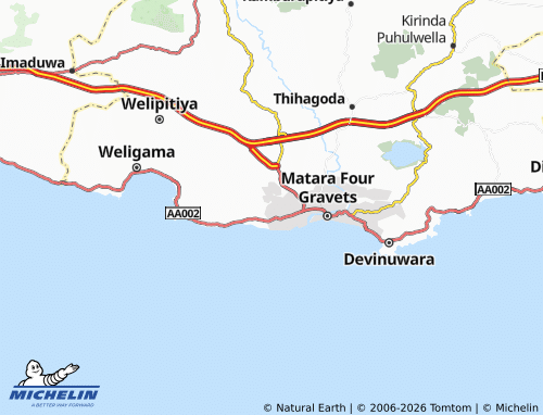 Mappa MICHELIN Walgama North - ViaMichelin